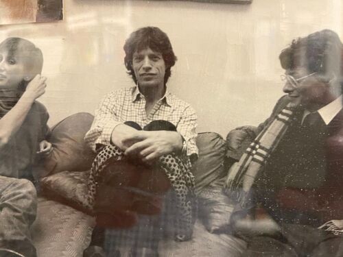 Mick Jagger (britischer Musiker, Sänger und Songwriter) und Matthias Matussek.